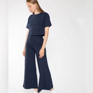 NWT RIPLEY RADER Ponte Knit Wide Leg Pant Ankle Edit